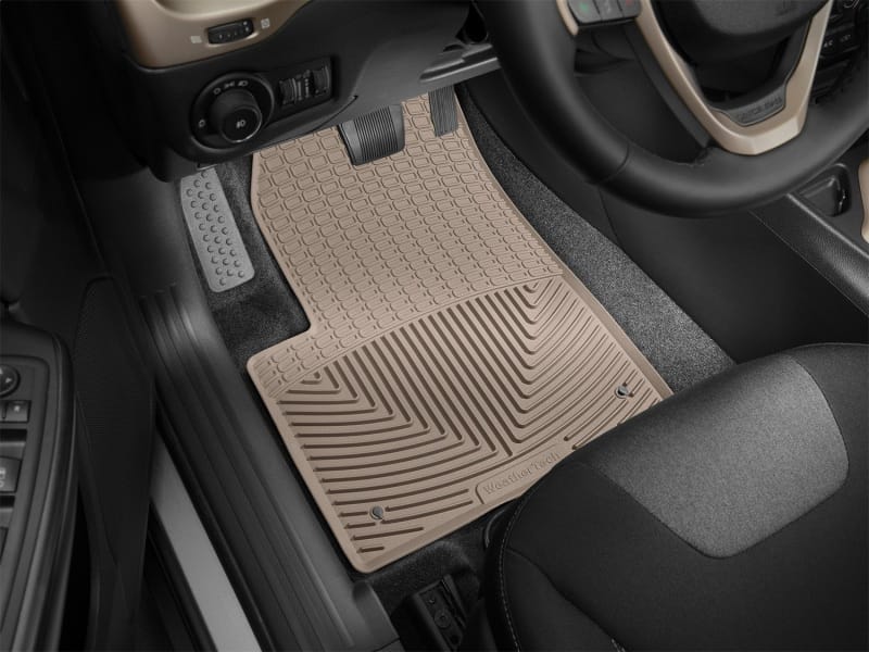 WT Rubber Mats - Front - Tan thumbnail 2