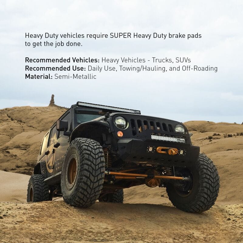 RNC Super Duty Brake Pads thumbnail 2
