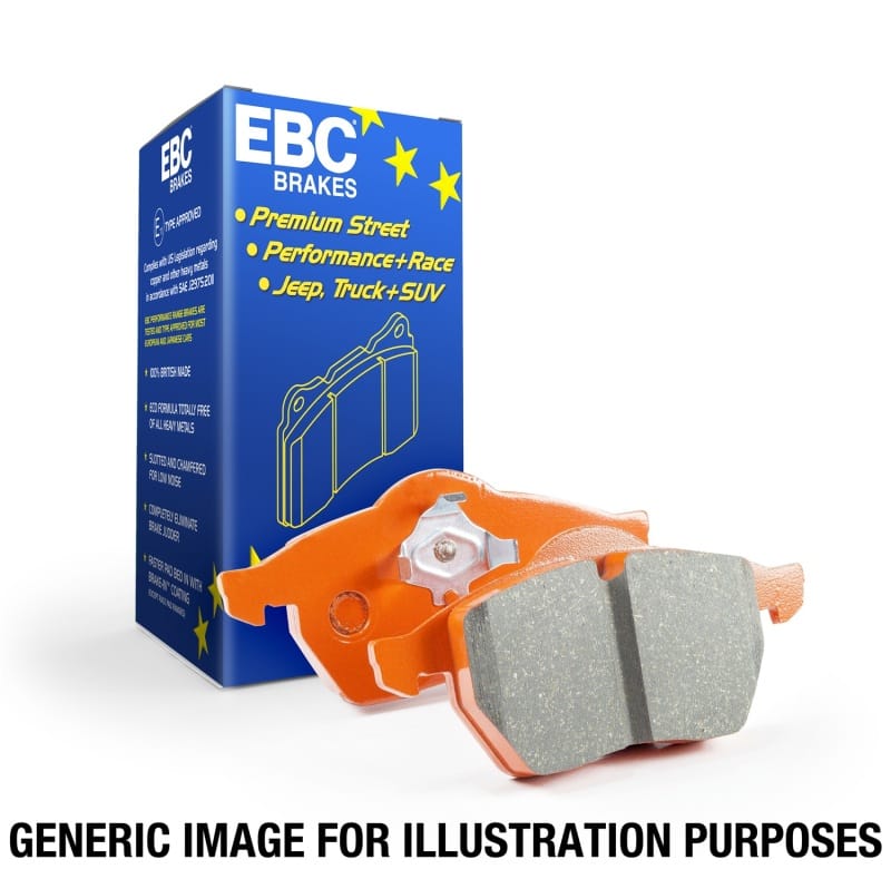 EBC Orangestuff Brake Pad Sets thumbnail 2
