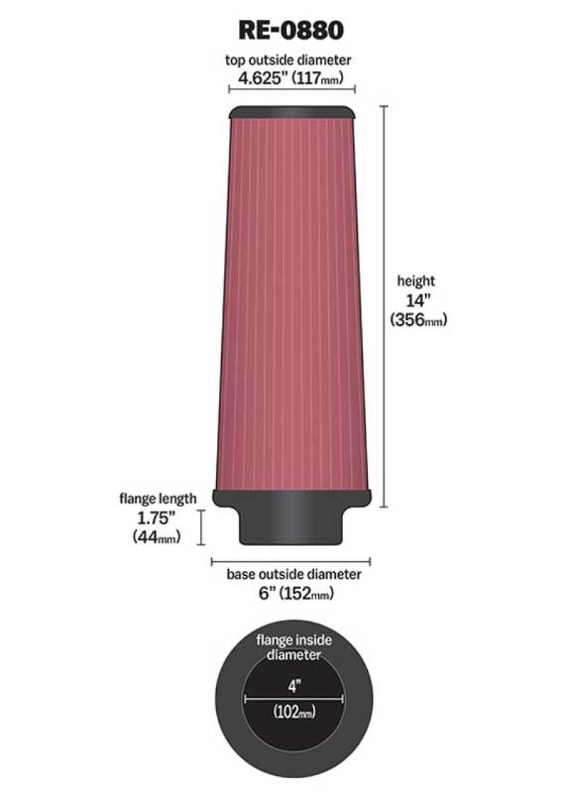 KN Universal Air Filter thumbnail 2