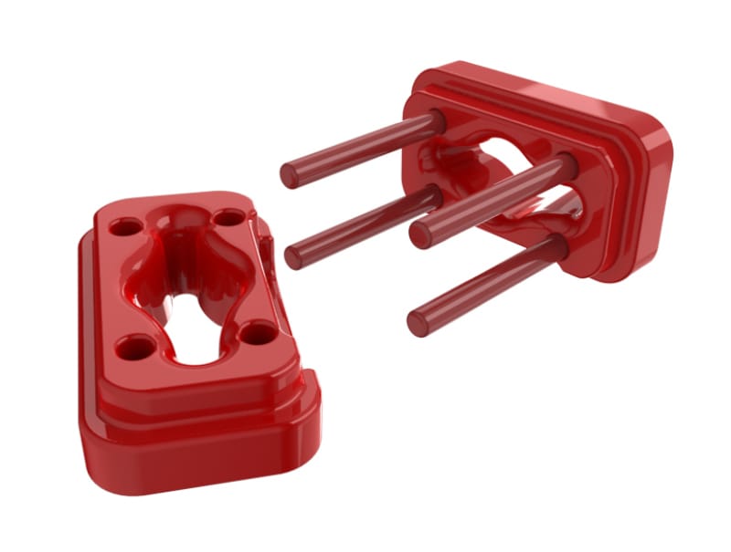 PRO Engine Mounts - Red