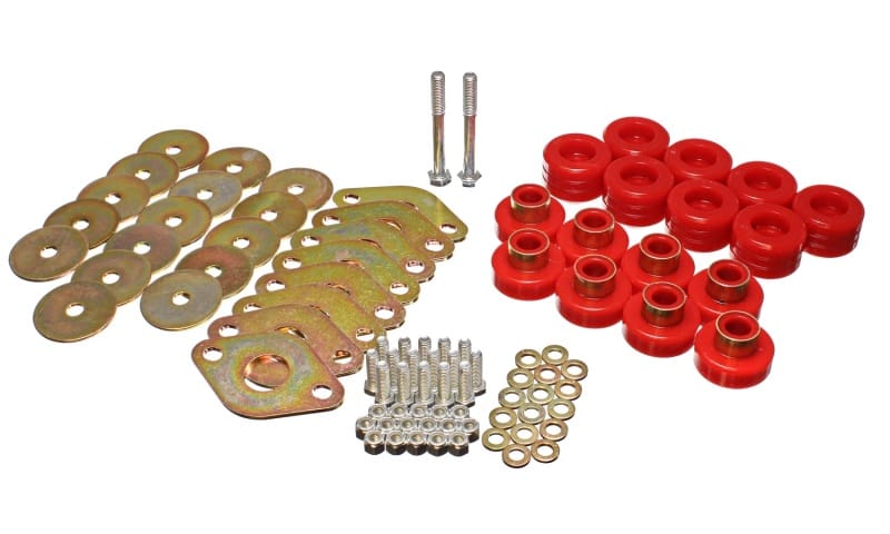 ES Body Mounts - Red