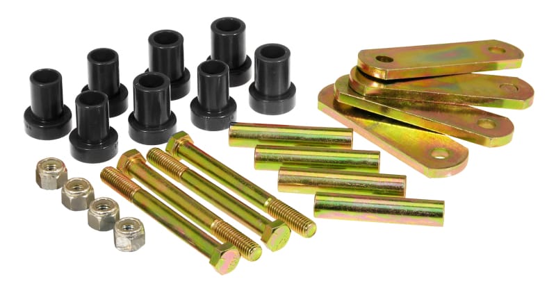 PRO Spring/Shackle Bush- Blk