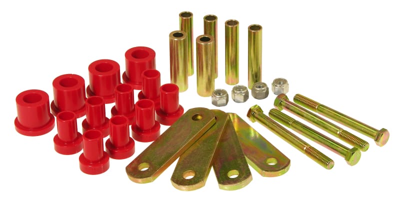 PRO Spring/Shackle Bush- Red