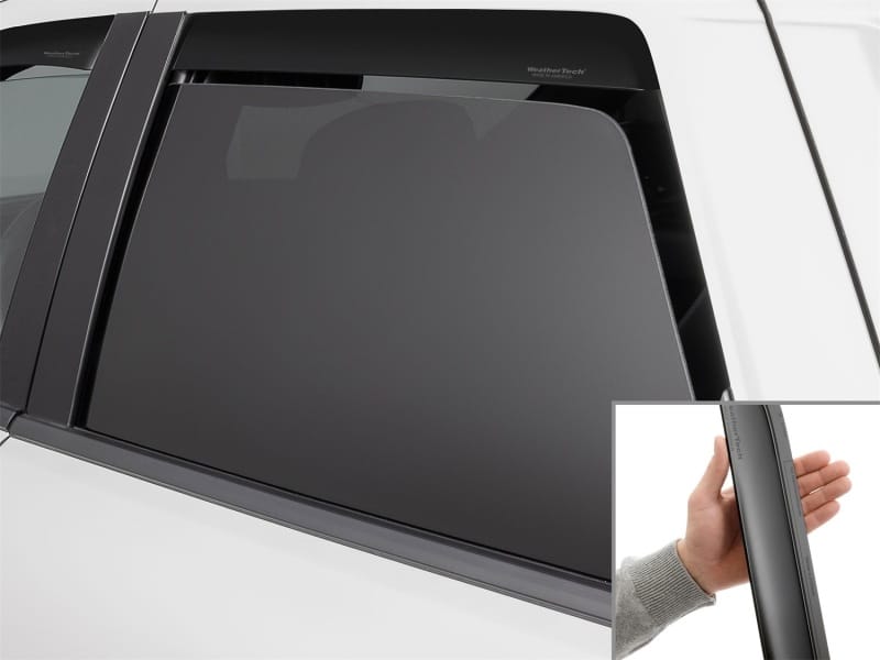 WT Deflector - Rear - Matte Black thumbnail 2
