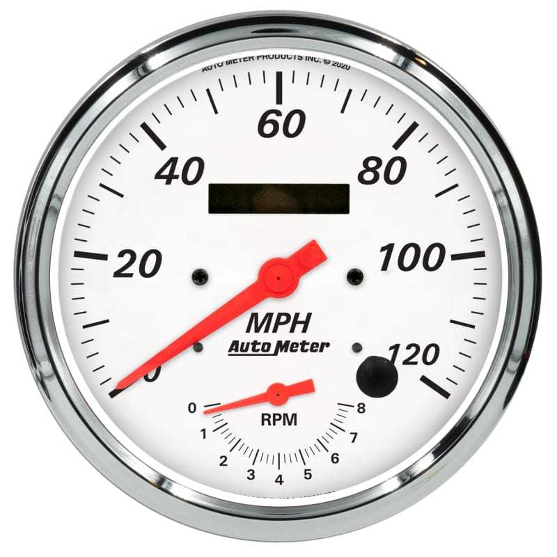 AM Arctic White Gauges