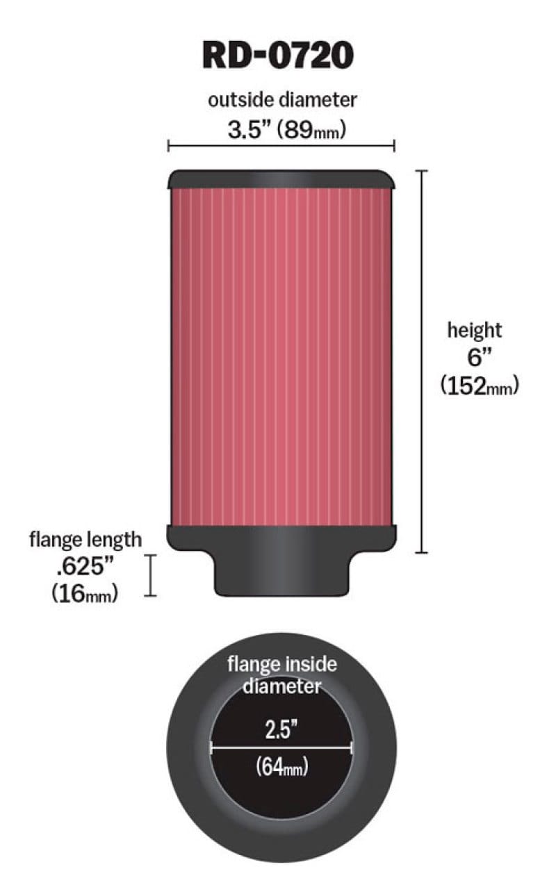 KN Universal Air Filter thumbnail 2