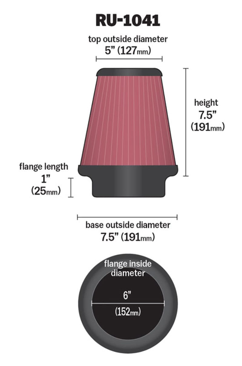 KN Universal Air Filter thumbnail 4