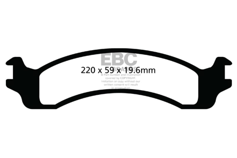 EBC Greenstuff Brake Pad Sets