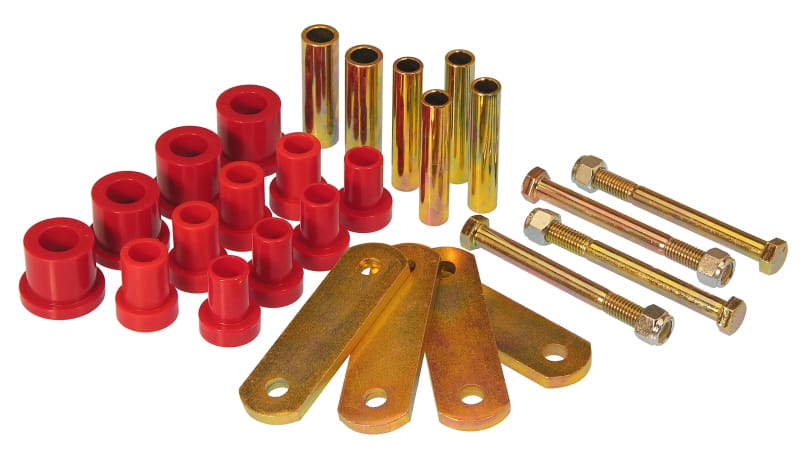 PRO Spring/Shackle Bush- Red