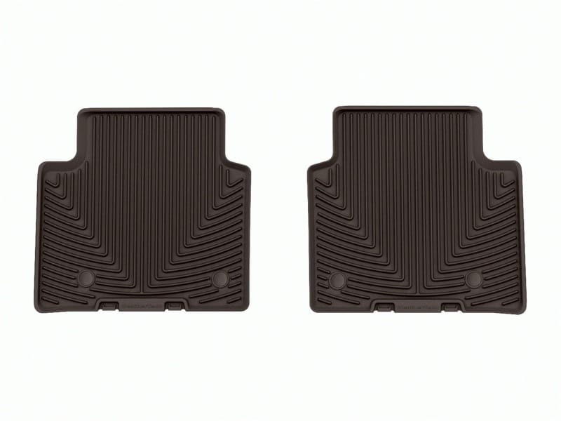 WT Rubber Mats - Rear - Cocoa