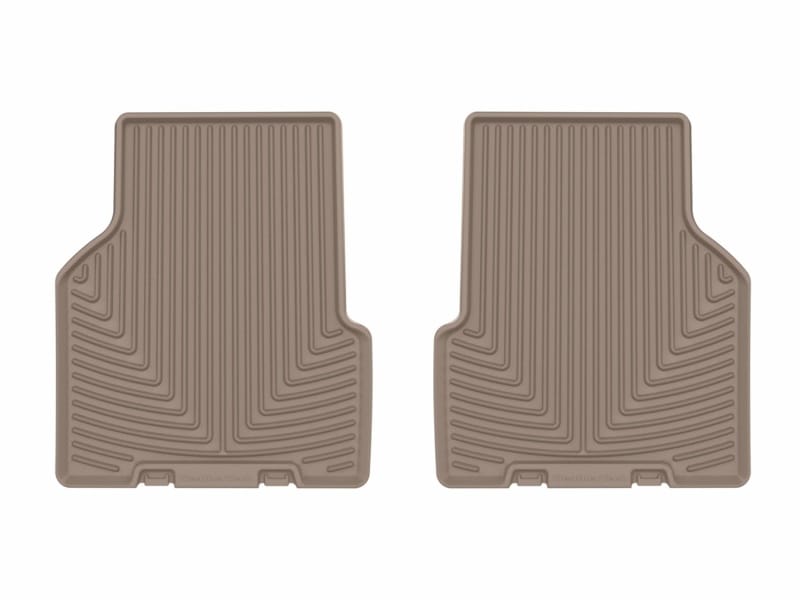 WT Rubber Mats - Rear - Tan