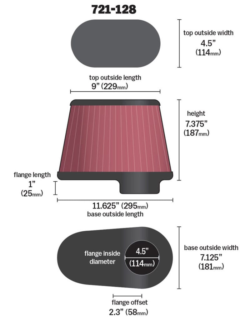 AIR Universal Air Filter thumbnail 3