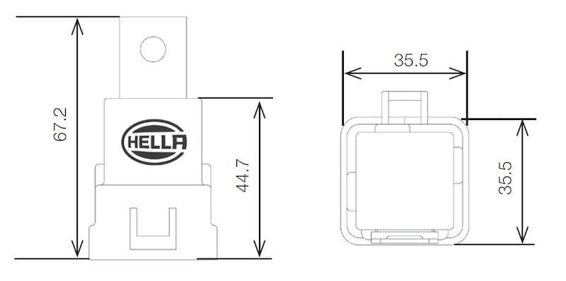 HELLA Relay Connector thumbnail 2