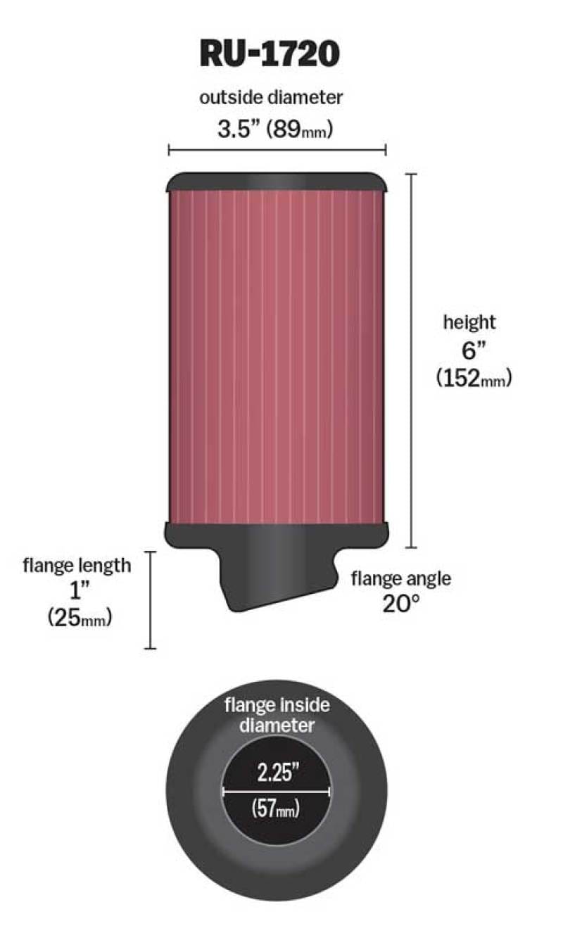 KN Universal Air Filter thumbnail 2