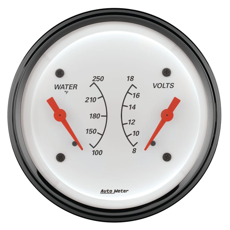 AM Arctic White Gauges thumbnail 2