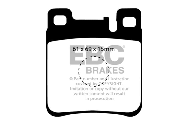 EBC Bluestuff Brake Pad Sets thumbnail 3