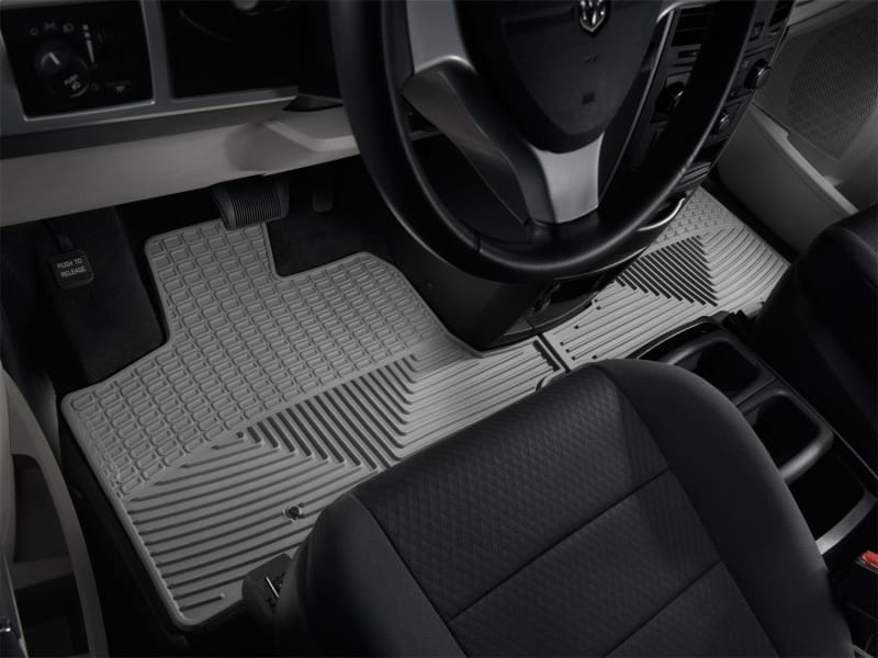 WT Rubber Mats - Front - Grey thumbnail 2