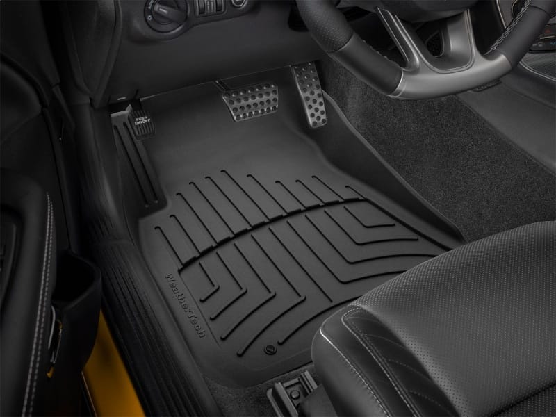 WT 3D FloorMat - Front - Blk thumbnail 2