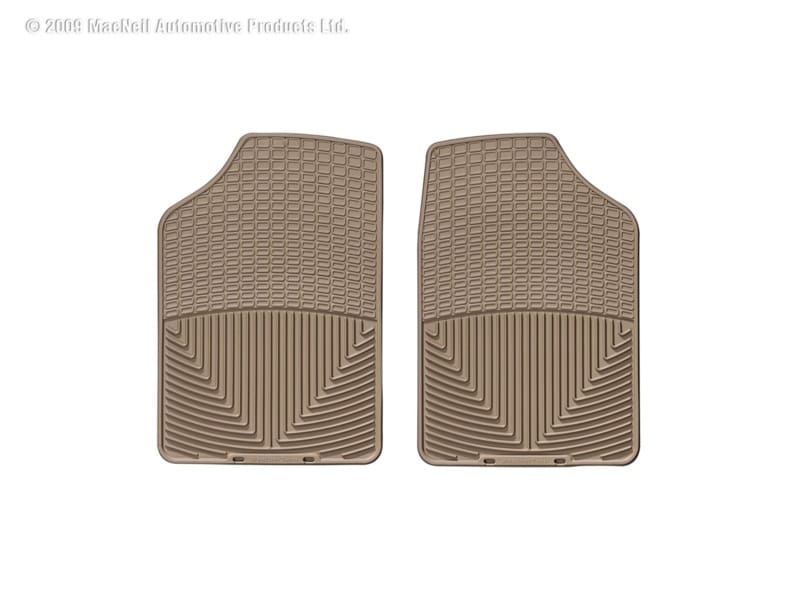 WT Rubber Mats - Front - Tan