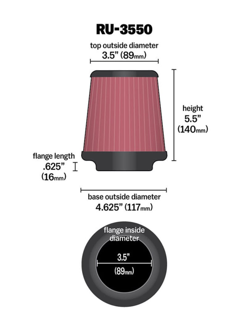 KN Universal Air Filter thumbnail 2