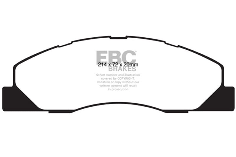 EBC Extra Duty Brake Pad Sets thumbnail 2