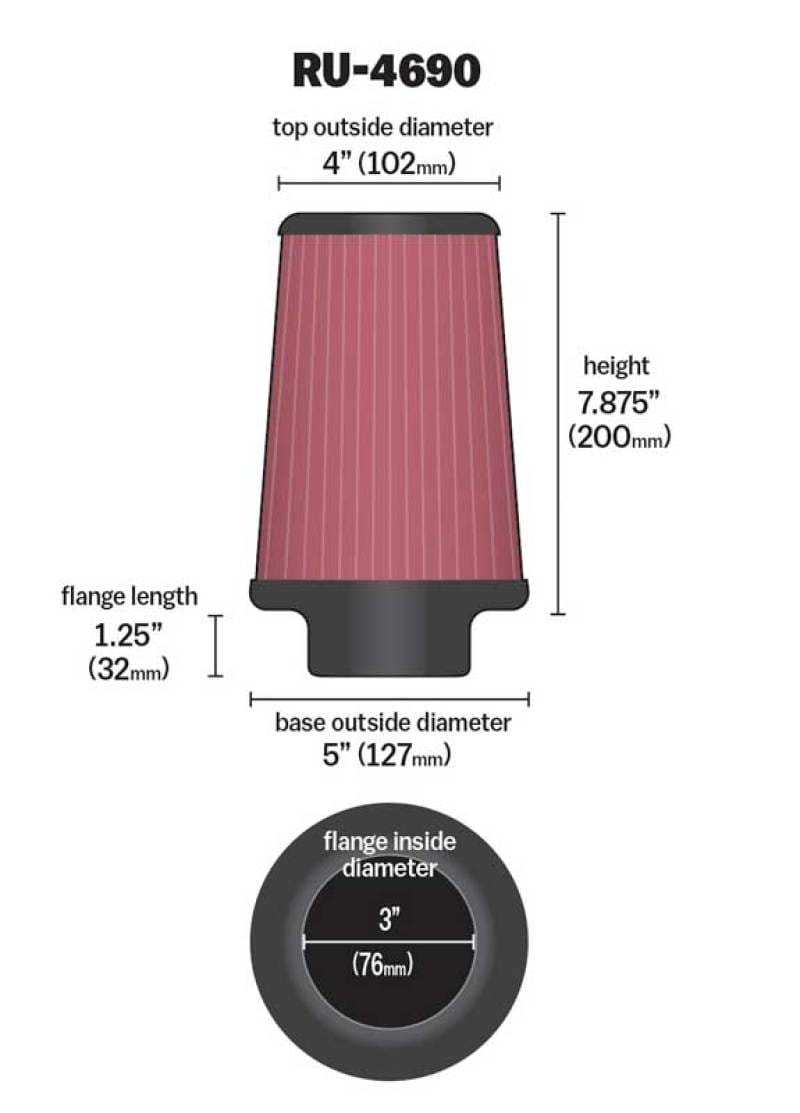 KN Universal Air Filter thumbnail 3
