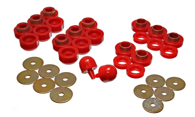 ES Body Mounts - Red