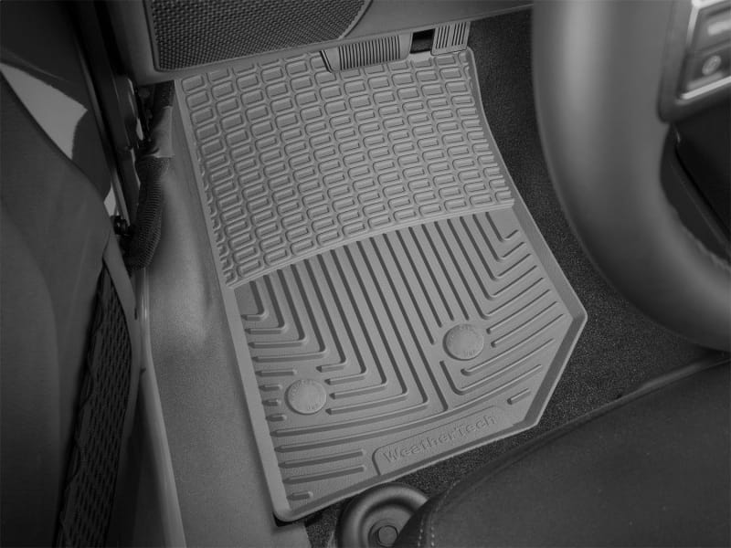 WT Rubber Mats - Front - Grey thumbnail 2