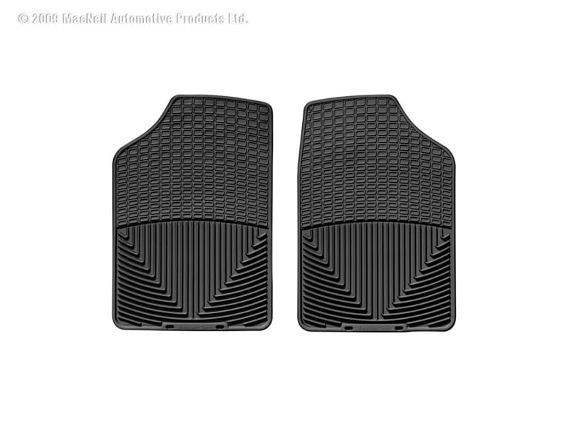 WT Rubber Mats - Front - Blk
