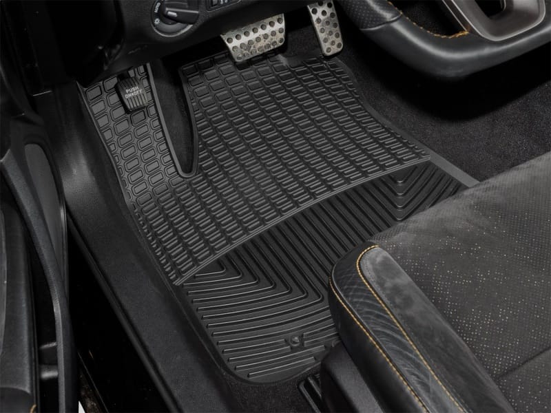 WT Rubber Mats - Front - Blk