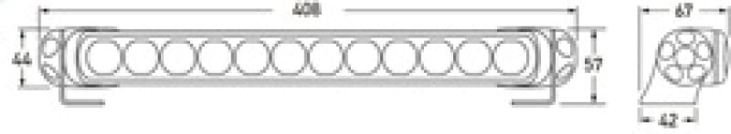 HELLA LED Light Bar thumbnail 3