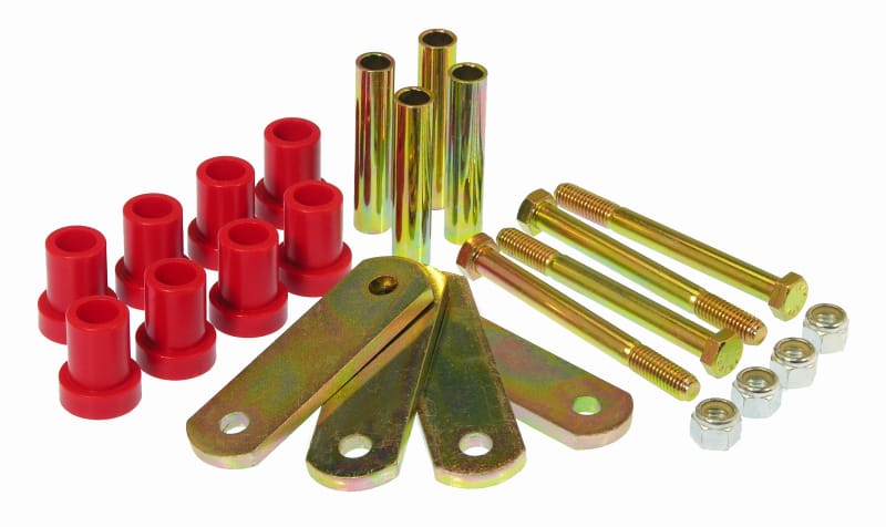 PRO Spring/Shackle Bush- Red