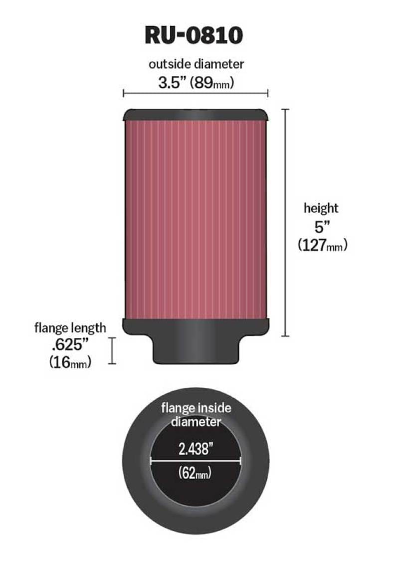 KN Universal Air Filter thumbnail 2