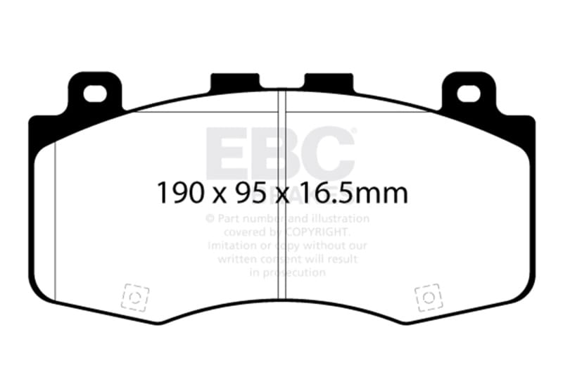 EBC Bluestuff Brake Pad Sets thumbnail 3
