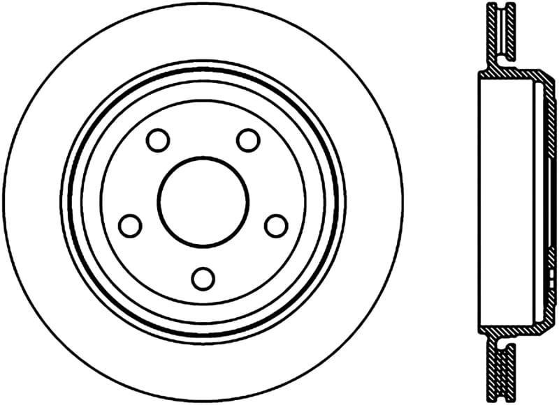 ST Slotted Sport Brake Rotors
