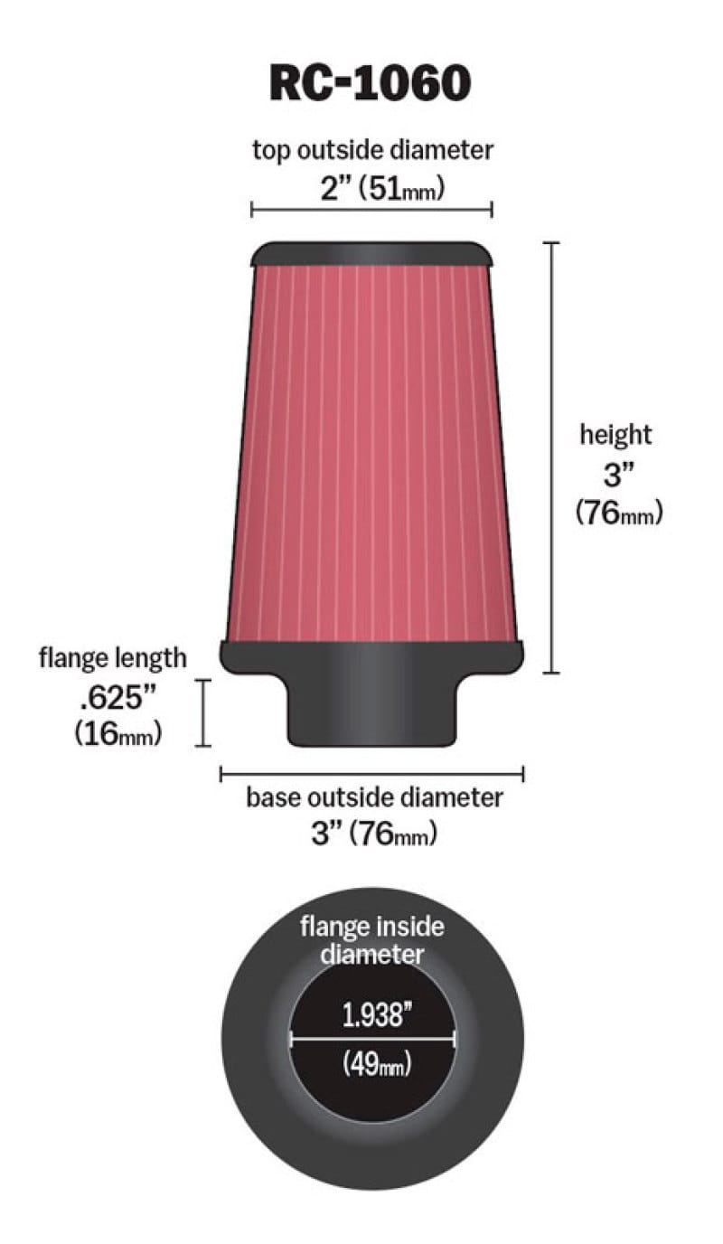 KN Universal Air Filter thumbnail 3