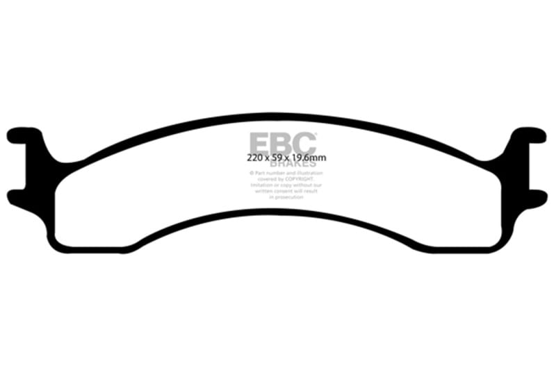 EBC Extra Duty Brake Pad Sets thumbnail 2