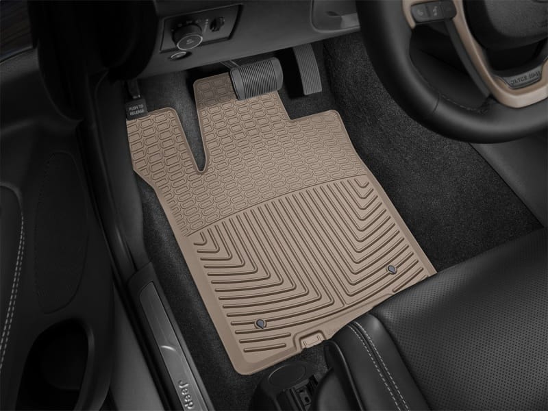 WT Rubber Mats - Front - Tan thumbnail 2