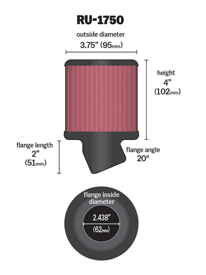 KN Universal Air Filter thumbnail 3