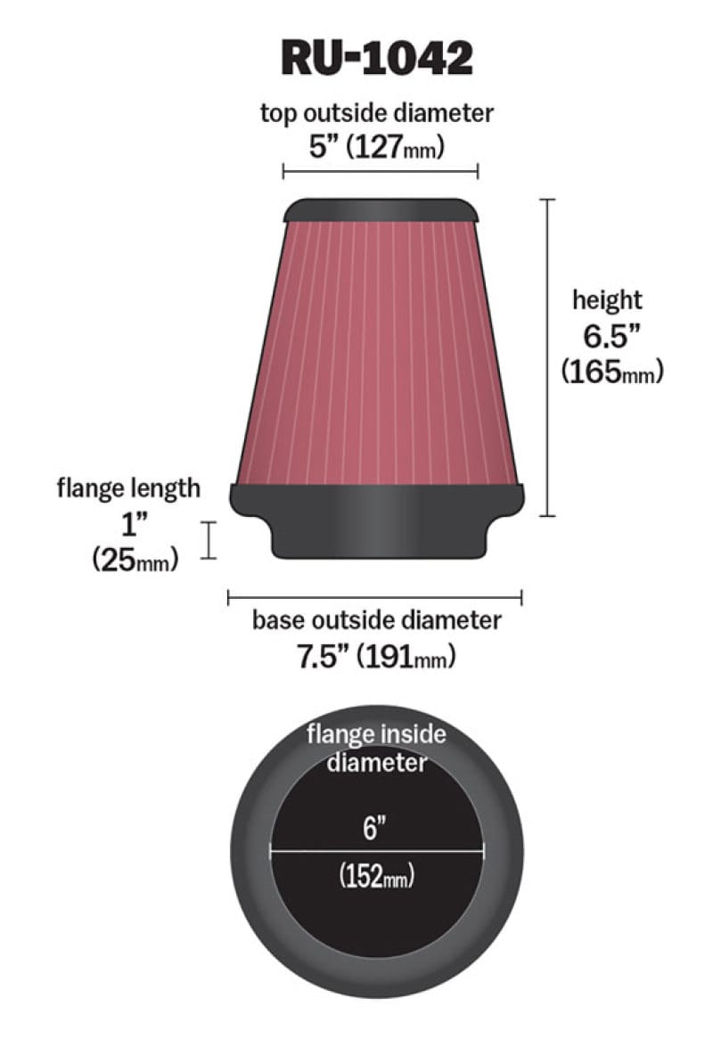 KN Universal Air Filter thumbnail 4