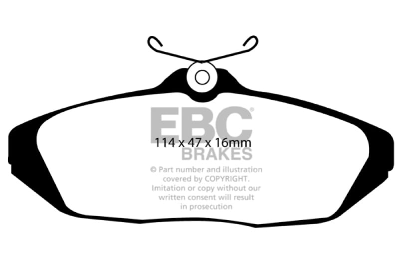 EBC Greenstuff Brake Pad Sets
