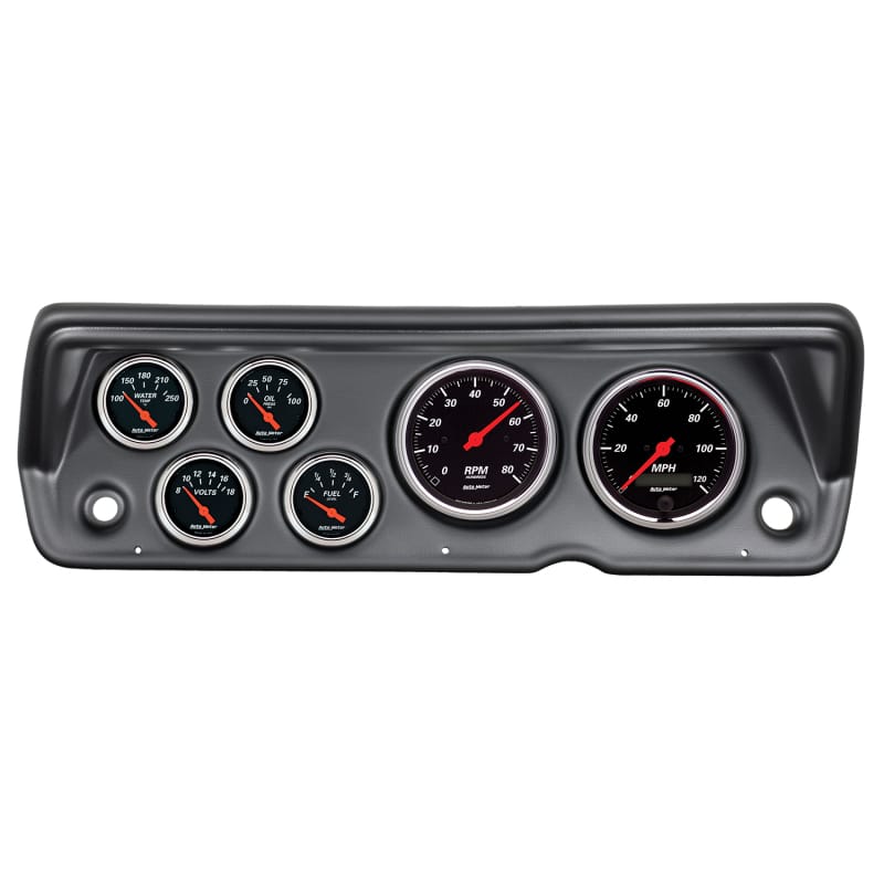 AM Designer Black Gauges