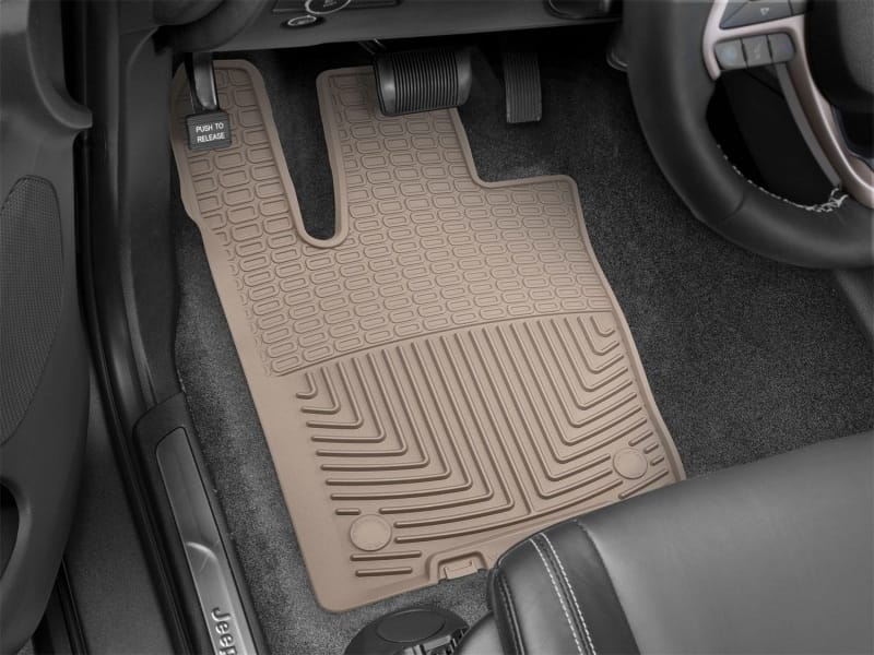 WT Rubber Mats - Front - Tan thumbnail 2