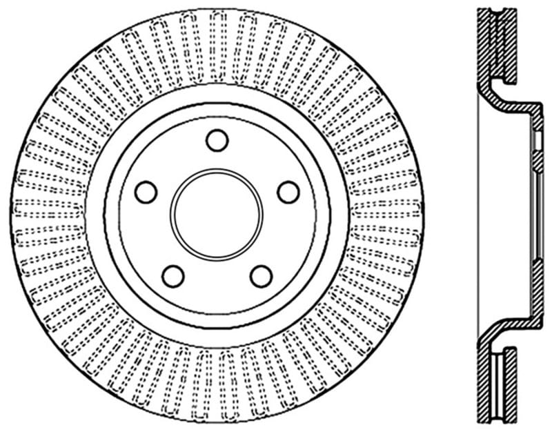 ST Slotted Sport Brake Rotors
