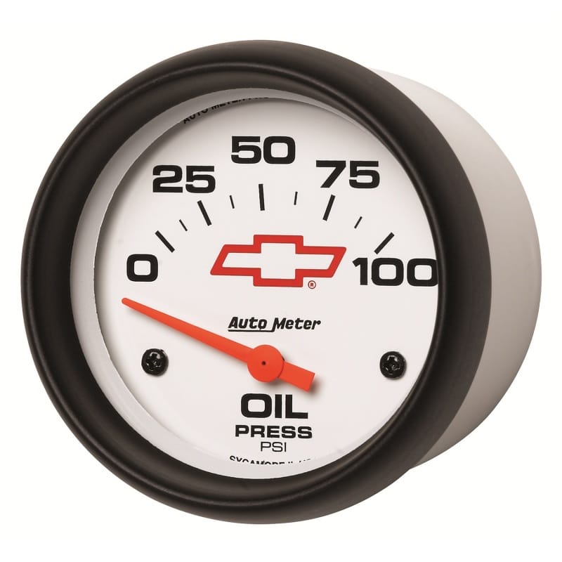 AM Chevy White Gauges thumbnail 2