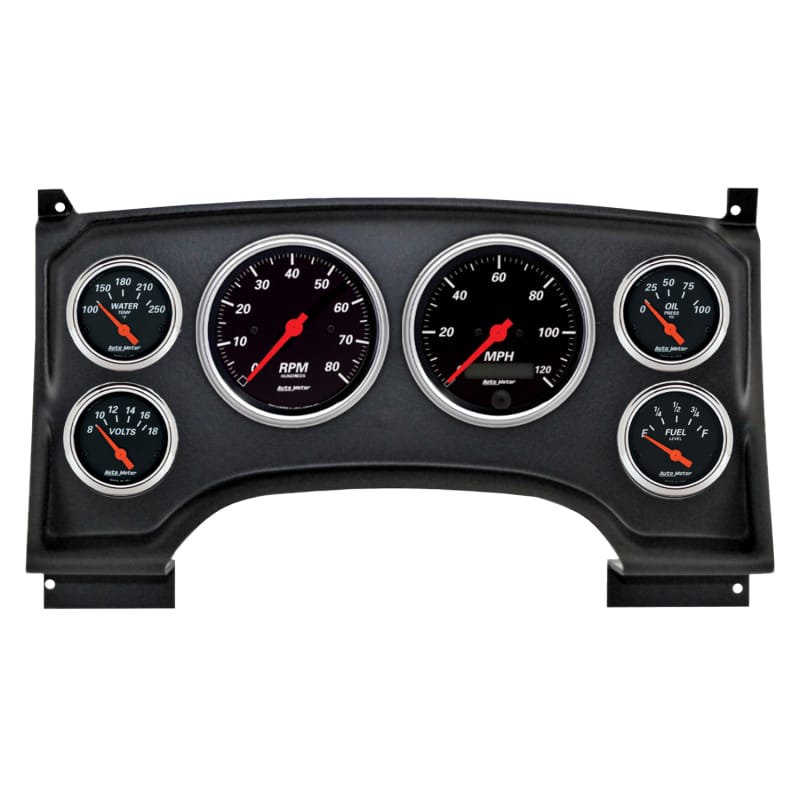 AM Designer Black Gauges