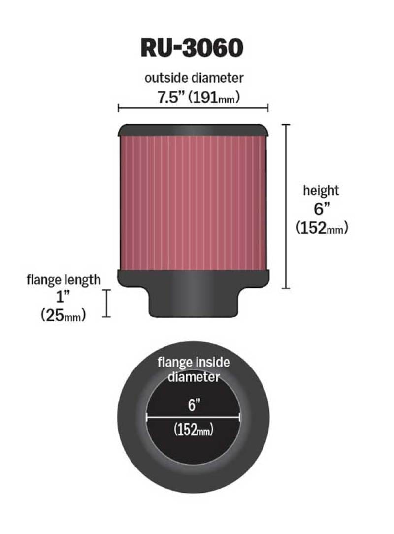 KN Universal Air Filter thumbnail 2