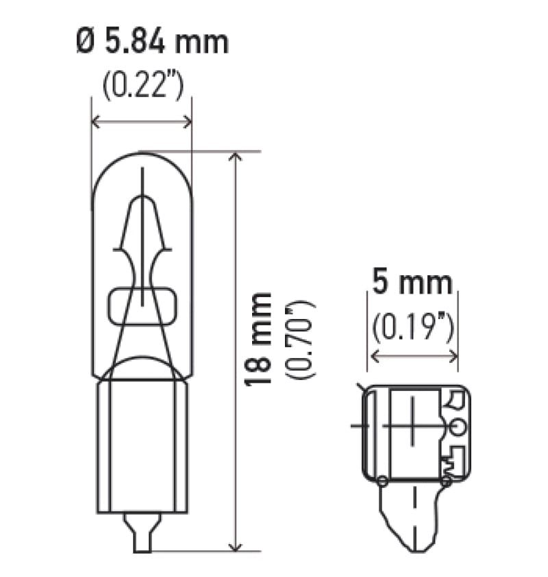 HELLA Miniature Bulb thumbnail 2