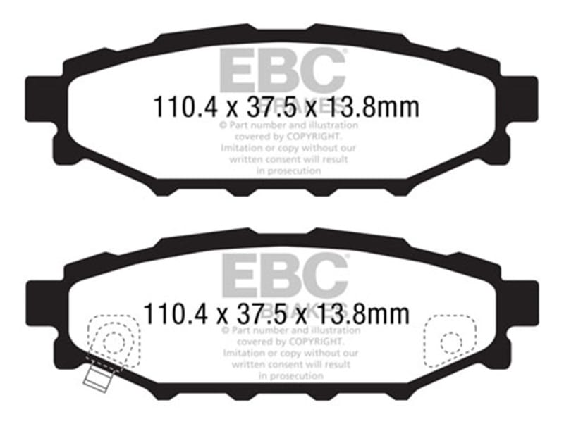 EBC RP-1 Brake Pad Sets